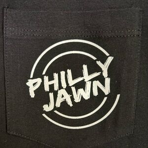 Philly Jawn Black Graphic Pocket Tee